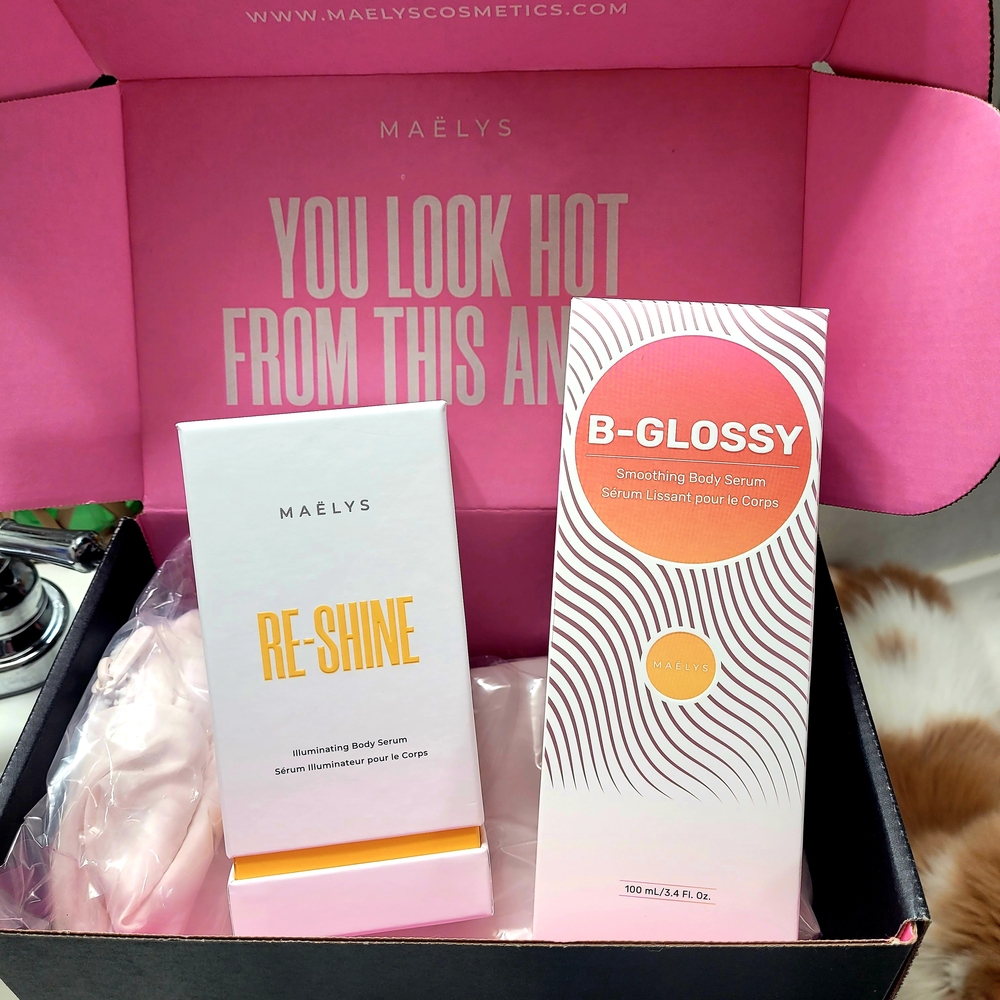 MAËLYS Re-Shine and B-Glossy Body Serum Set